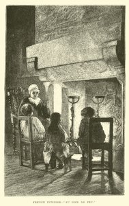 Fransk interiör, Au Coin de Feu av English School