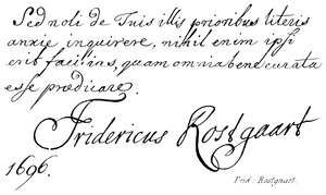Frid: Rostgaart av English School