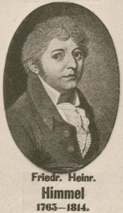 Friedrich Heinrich Himmel (gravyr) av English School