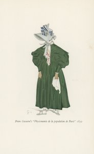 Aus Gavarnis Psysionomie de la Population de Paris 1832 von English School