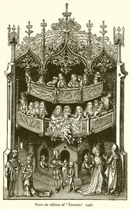 Från en upplaga av Terence. 1496 av English School