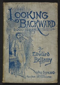 Framsidan av "Looking Backward, 2000-1887" av Edward Bellamy av English School