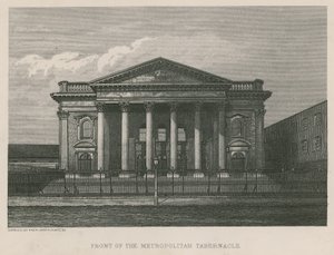 Framsidan av Metropolitan Tabernacle av English School
