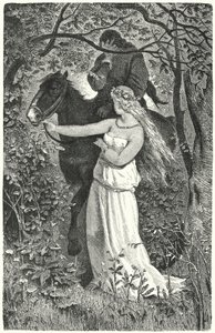 Frontispis till Epics and Romances of the Middle Ages (gravyr) av English School