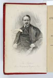 Frontispice från Soyers Culinary Campaign med ett porträtt av författaren, utgiven av G.Routledge & Co., London, 1857 av English School