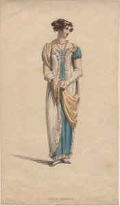 Hel klänning, 1817 av English School