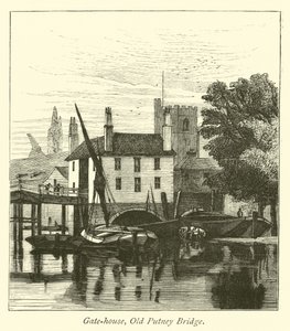 Gate-house, Old Putney Bridge av English School