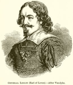 General Leslie (Earl of Leven) av English School