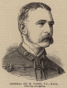 General Sir H Tombs, VC, KCB (gravyr) av English School