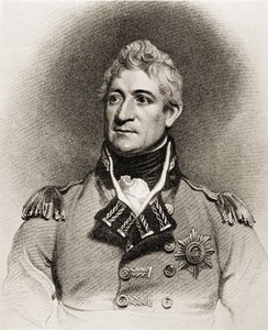 General Sir Thomas Picton (1758-1815) (lito) av English School