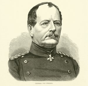 General Von Werder, september 1870 av English School