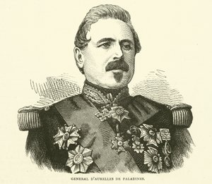 General dAurelles de Paladines, december 1870 av English School