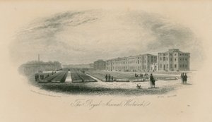 Översikt över The Royal Arsenal av English School