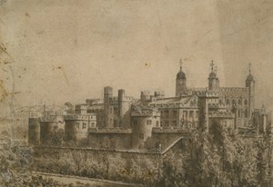 Allmän bild av Tower of London (wc på papper) av English School