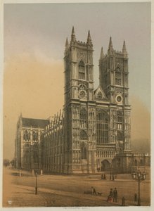 Allmän bild av Westminster Abbey av English School