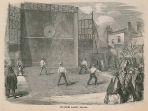 Översikt över Belvidere racketmarken av English School