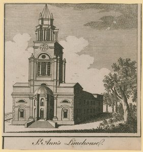 Allmän bild av kyrkan St Ann av English School