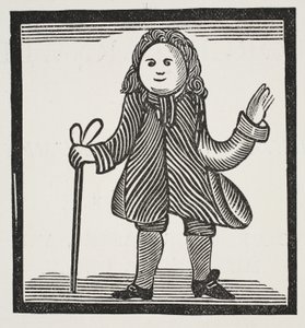 George Barnwell, illustration från Chap-books of the Eighteenth Century av John Ashton, pub. 1882 av English School