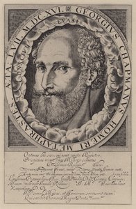George Chapman, engelsk dramatiker, översättare och poet av English School