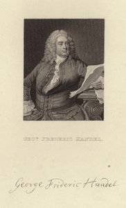 George Frederick Handel av English School