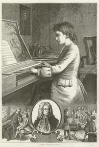 George Frederick Handel av English School