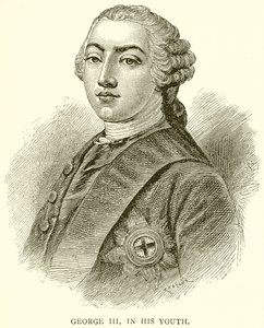 George III i sin ungdom av English School