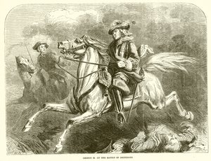 Georg II. vid slaget vid Dettingen
