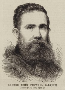 George John Pinwell, konstnär (gravyr) av English School