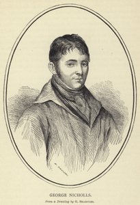 George Nicholls, från en teckning av G Sharples av English School