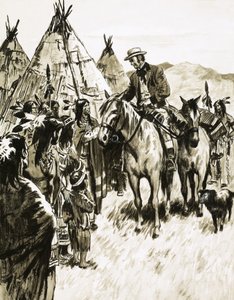 George Peabody hade modet att rida bland indianerna av English School