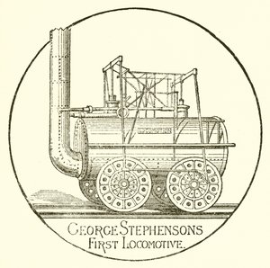 George Stephensons första lok av English School