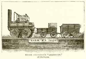 George Stephensons rörelse. I Darlington av English School
