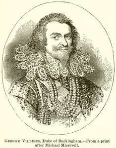 George Villiers, hertig av Buckingham av English School