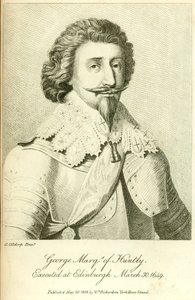 George, fjärde markis av Huntly av English School
