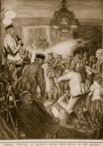 German Kultur in Excelsis: Royal Irish Rifles to the rescue, 1914-19 av English School