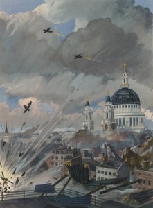 Tyska V-1 flygande bomber över London, andra världskriget av English School