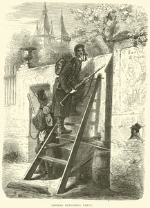 Tyskt utforskande parti, oktober 1870 av English School