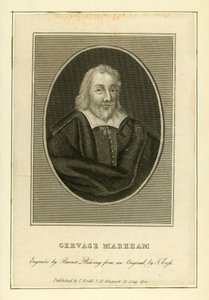 Gervase Markham (gravyr) av English School