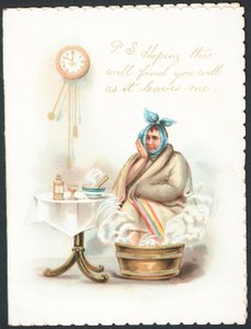 Gute Besserung Karte von English School