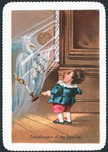 Ghost of Goose, julkort av English School