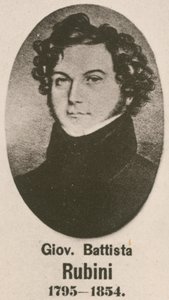 Giovanni Battista Rubini (gravyr) av English School