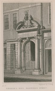 Girdlers Hall, Basinghall Street, London av English School