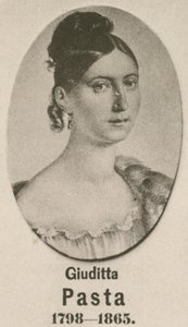 Giuditta Pasta (gravyr) av English School
