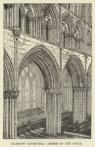 Glasgow Cathedral, Arches in the Choir av English School