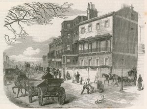 Gloucester House, Piccadilly, London, den sena hertiginnan av Gloucesters residens av English School