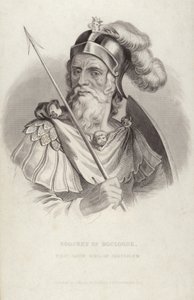 Godfrey av Boulogne av English School