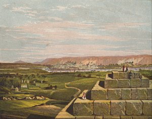 Goshen, Egypten (färglitografi) av English School