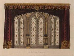 Gothic Window, från "Ackermann