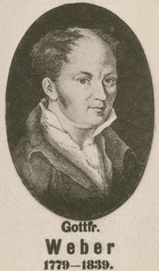 Gottfried Weber (gravyr) av English School