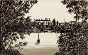 Regeringshuset (litho) av English School